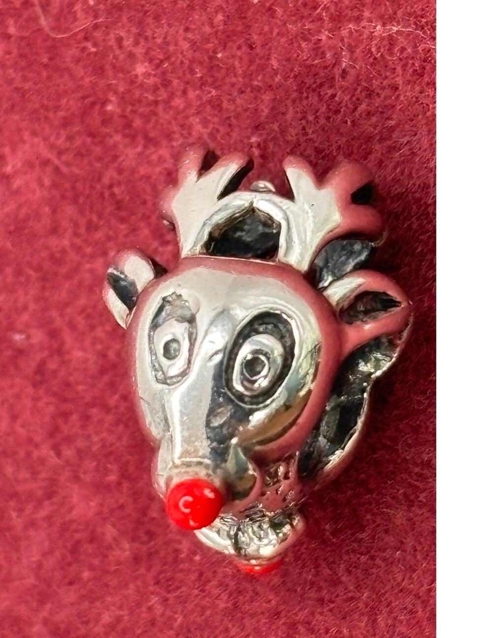 Chamilia Sterling Silver Reindeer Bead Charm #82211